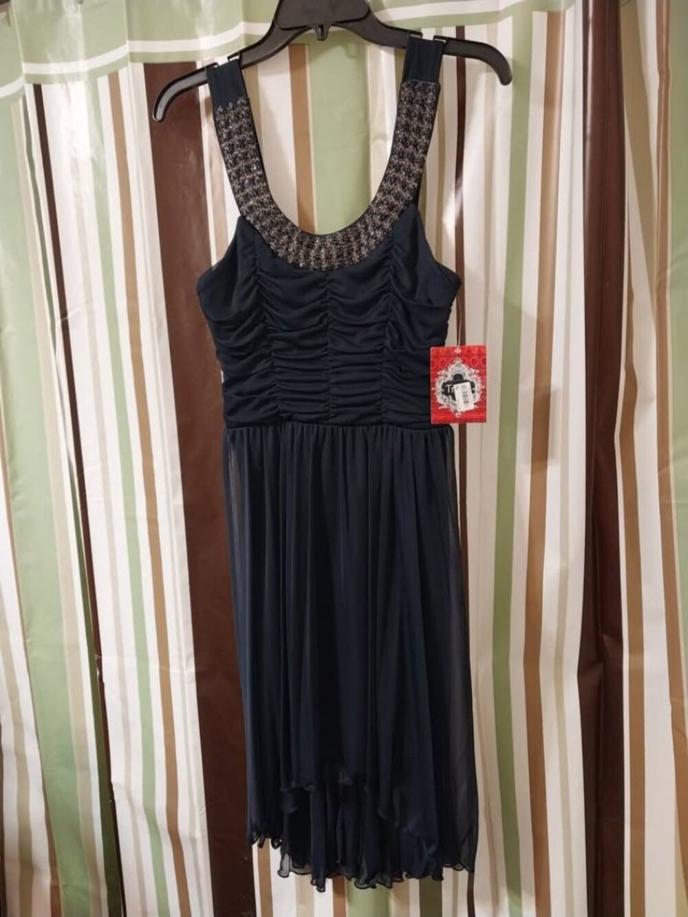 Beautiful dark blue Prom dress, Brand New with tags.